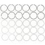 MAHLE 42088CP Engine Piston Ring Set