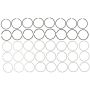 MAHLE 42089CP.030 Engine Piston Ring Set
