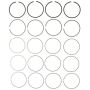 MAHLE 42095CP Engine Piston Ring Set