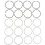 MAHLE 42096CP.040 Engine Piston Ring Set
