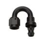 ALLSTAR PERFORMANCE ALL49485 Pushlock Hose End Black 180 Deg Elbow -12