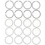 MAHLE 42101CP.020 Engine Piston Ring Set