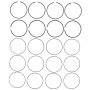 MAHLE 42109CP.040 Engine Piston Ring Set