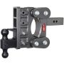 GEN-Y Hitch GH-1324 Gen-Y The Boss Torsion-Flex 2.5in Shank 6in Drop 21K Hitch w/GH-061 Dual-Ball/GH-062 Pintle Lock