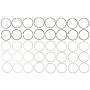 MAHLE 42112CP.040 Engine Piston Ring Set
