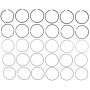 MAHLE 42134CP Engine Piston Ring Set
