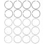 MAHLE 42142CP Engine Piston Ring Set