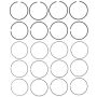 MAHLE 42142CP.020 Engine Piston Ring Set