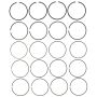 MAHLE 42144CP.020 Engine Piston Ring Set