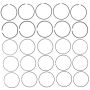 MAHLE 42145CP.030 Engine Piston Ring Set