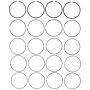 MAHLE 42148CP Engine Piston Ring Set