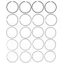 MAHLE 42148CP.010 Engine Piston Ring Set