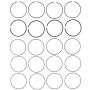 MAHLE 42148CP.030 Engine Piston Ring Set