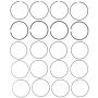 MAHLE 42148CP.040 Engine Piston Ring Set