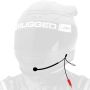 Rugged Radios HK-NF NASCAR 3C Wired Open Face Helmet Kit with M102 Military Mic Straight Cord
