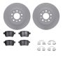 Dynamic Friction 4512-07009 Rotor Kit