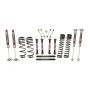 Skyjacker TJ401BPMLT 97-02 Jeep TJ 4in Dual Rate Long Travel Front/Rear Kit w/ M95 Monotube Shocks