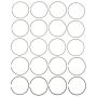 MAHLE 42225CP.040 Engine Piston Ring Set