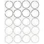 MAHLE 42241CP Engine Piston Ring Set