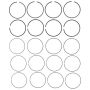 MAHLE 42254CP.020 Engine Piston Ring Set