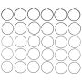 MAHLE 42257CP.030 Engine Piston Ring Set