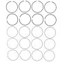 MAHLE 42258CP Engine Piston Ring Set