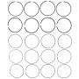 MAHLE 42258CP.020 Engine Piston Ring Set
