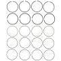 MAHLE 42278CP.040 Engine Piston Ring Set