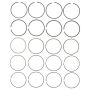 MAHLE 42284CP Engine Piston Ring Set