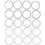 MAHLE 42289CP.020 Engine Piston Ring Set