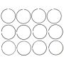 MAHLE 42293 Engine Piston Ring Set