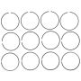 MAHLE 42293.010 Engine Piston Ring Set