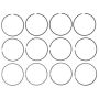 MAHLE 42293.030 Engine Piston Ring Set