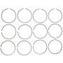 MAHLE 42293.040 Engine Piston Ring Set