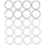 MAHLE 42308CP.010 Engine Piston Ring Set