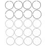MAHLE 42308CP.020 Engine Piston Ring Set