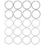 MAHLE 42308CP.030 Engine Piston Ring Set