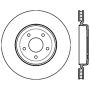 StopTech Power Slot 06-10 Corvette (Z06) / 10 Corvette Grand Sport Rear Left Slotted CRYO Rotor