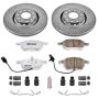 PowerStop K636-26 Z26 Street Performance Ceramic Brake Pad and Drilled & Slotted Rotor Kit