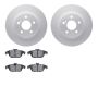 Dynamic Friction 4502-63174 Rotor Kit
