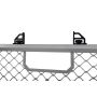 Dee Zee DZ95072R Deezee 17-23 Ford SuperDuty Cargo Management Cab Rack - Silver Mesh