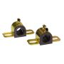 Prothane 19-1210-BL Universal 90 Deg Greasable Sway Bar Bushings - 1 1/8in - Type B Bracket - Black