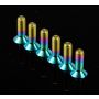 NRG SWS-100TI-MC Titanium Steering Wheel Screw Upgrade Kit (Conical) - Multi Color