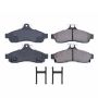 PowerStop 17-628 PowerStop - Z17 Low-Dust Ceramic Brake Pads with Hardware
