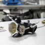 S&S Cycle 170-0348 2006+ BT Size Code 417 Throttle Body Kit - Wrinkle Black