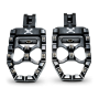 Burly Brand B13-1017B 18-24 M8 Softail MX-Evolution Passenger Pegs - Black