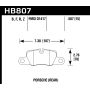 Hawk Performance HB807Z.587 Performance Ceramic Disc Brake Pad