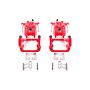 PowerStop S2588 Red Powder Coated Calipers