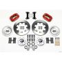 Wilwood 140-11275-R Forged Dynalite Front Kit 12.19in Red 82-92 Camaro//Firebird