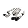 CORSA Performance 14387BLK Corsa 2011-2014 Ford F-150 Raptor 6.2L V8 Black Sport Cat-Back Exhaust